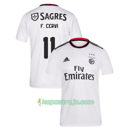 Billiga Fotbollströjor Benfica Franco Cervi 11 Borta tröja 2018/19 Kortärmad